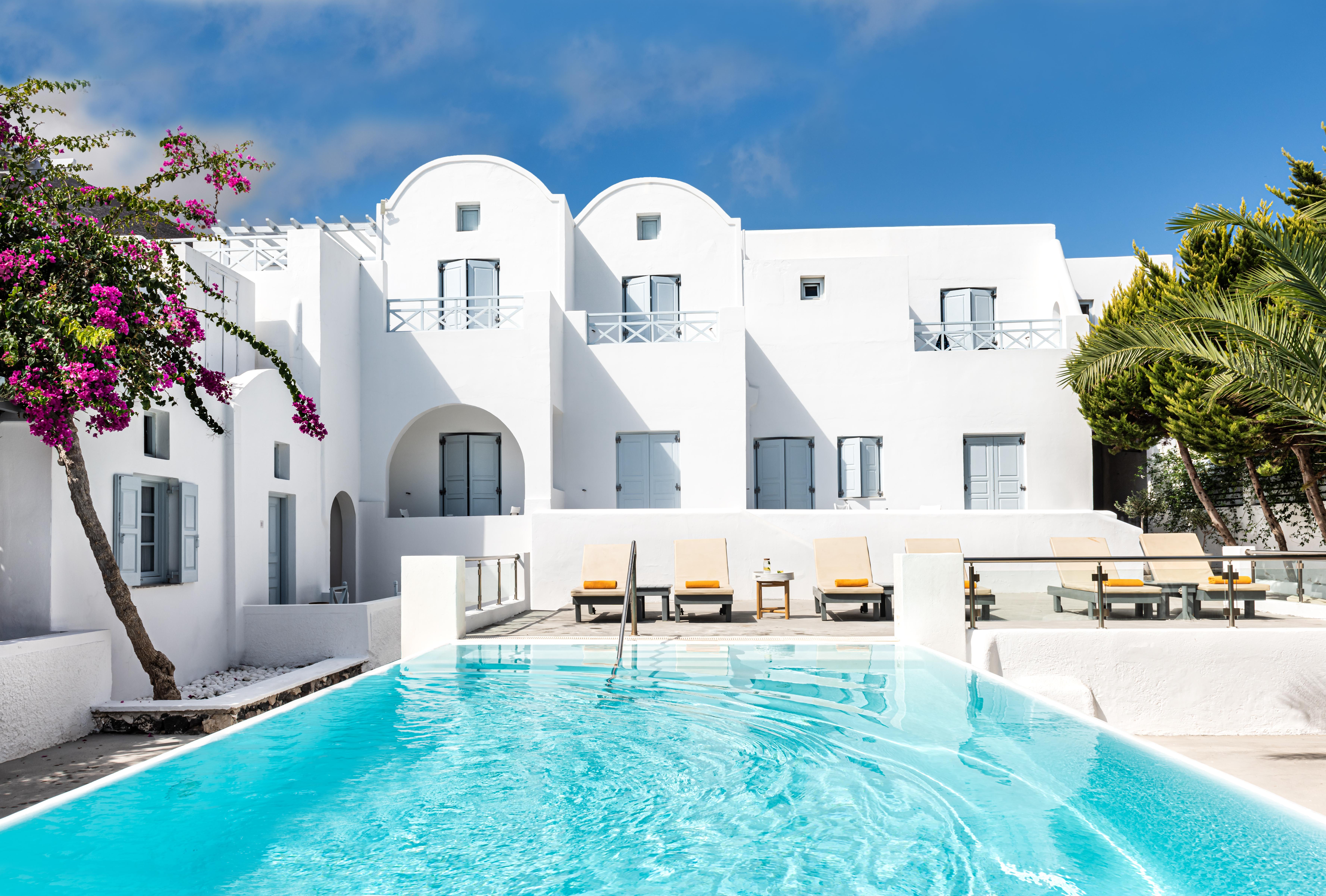 Santorini Kastelli Resort Kamari  Exterior photo The Mykonos Collection